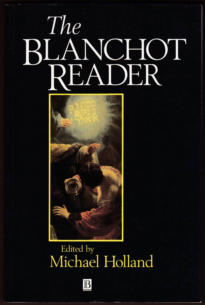 Image for THE BLANCHOT READER THE BLANCHOT READER