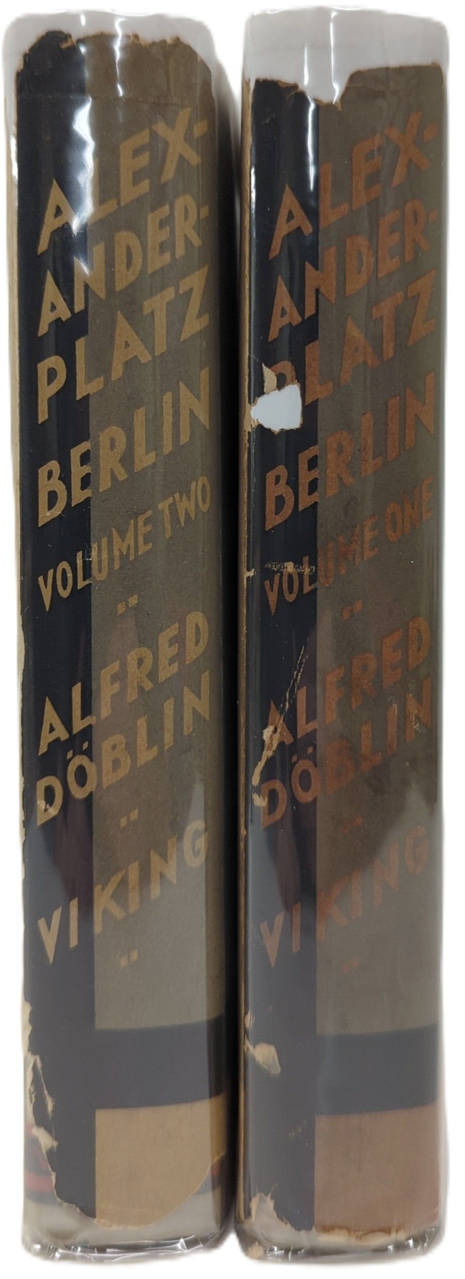 ALEXANDER PLATZ, BERLIN: THE STORY OF FRANZ BIBERKOPF. (2 VOLUME SET) Translated Into American by Eugene Jolas
