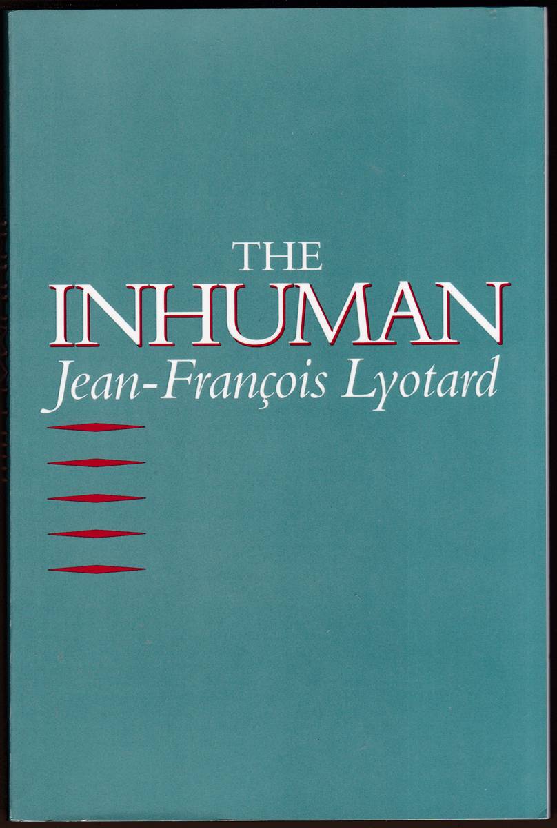 THE INHUMAN Reflections on Time