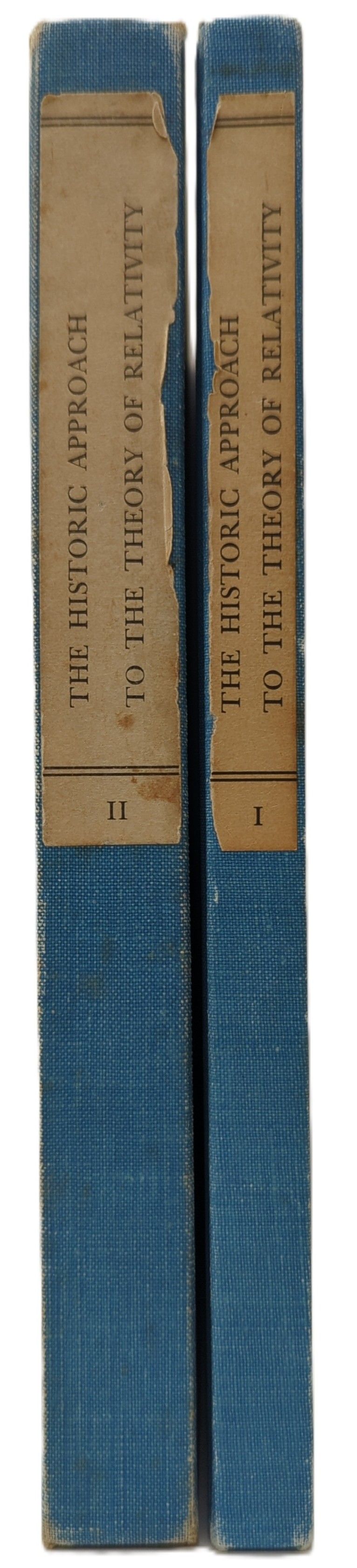 THE HISTORIC APPROACH TO THE THEORY OF RELATIVITY: A SOURCE BOOK (VOLUMES 1 AND 2)