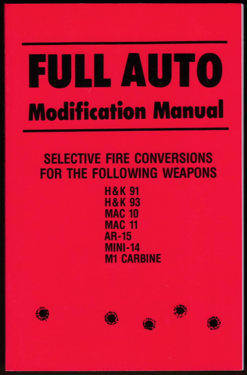 FULL AUTO MODIFICATION MANUAL