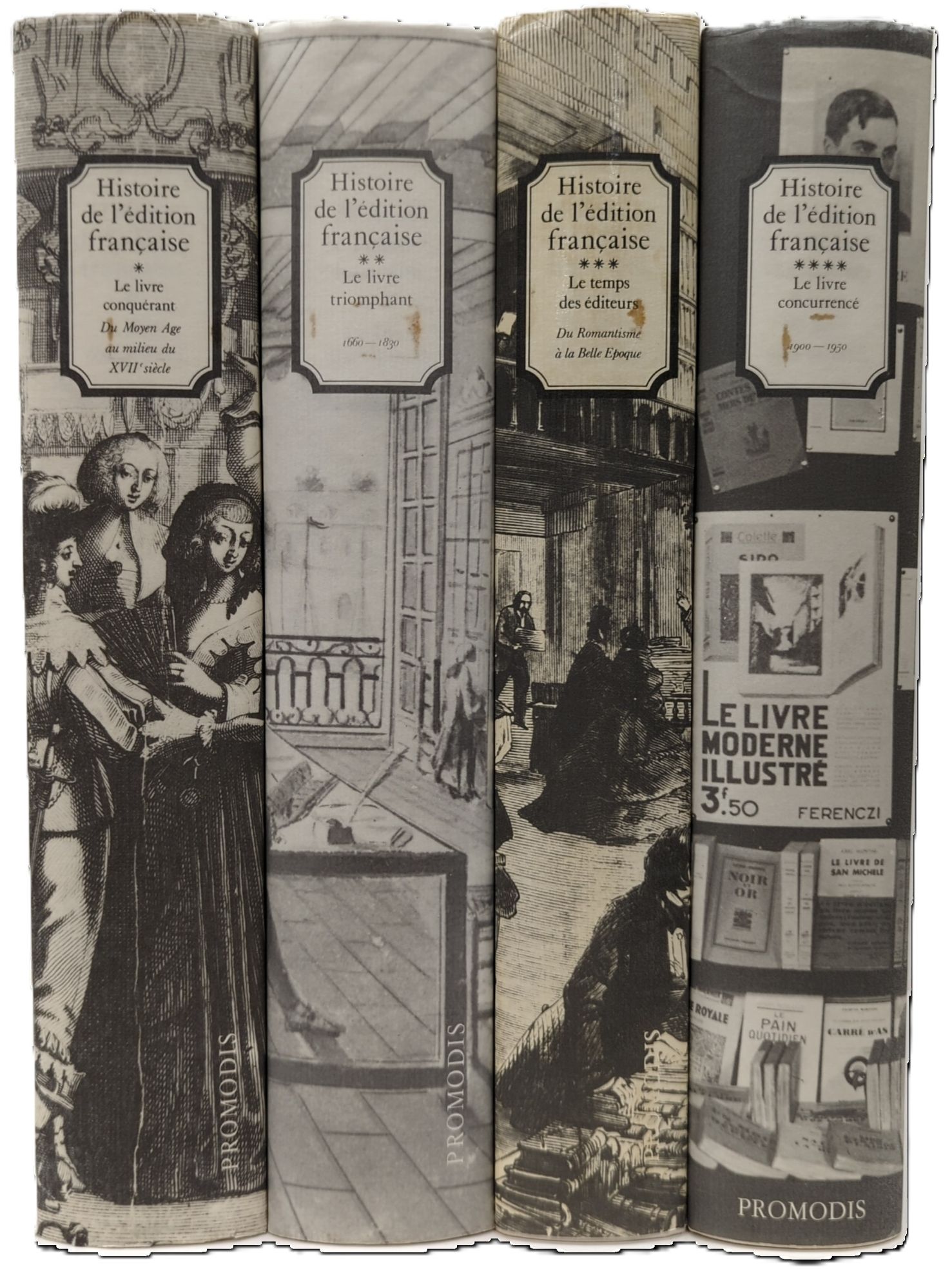 HISTOIRE DE L'EDITION FRANCAISE (4 VOLUME SET)