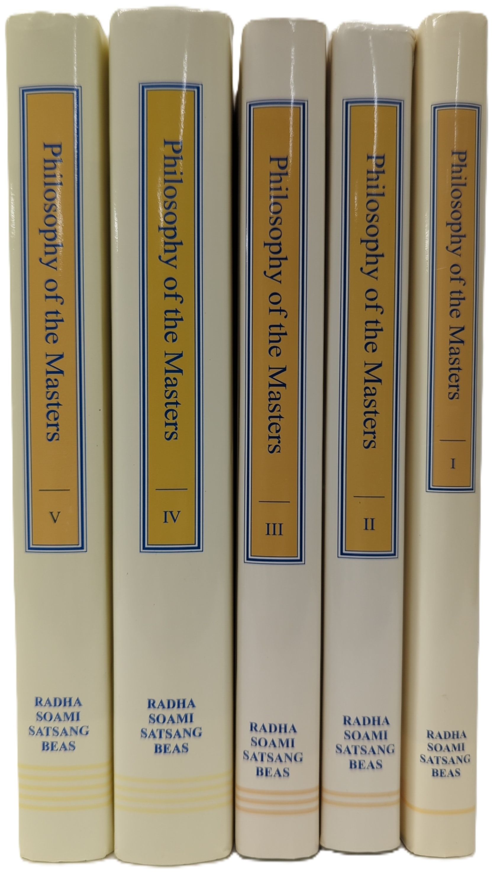PHILOSOPHY OF THE MASTERS (5 VOLUME SET)