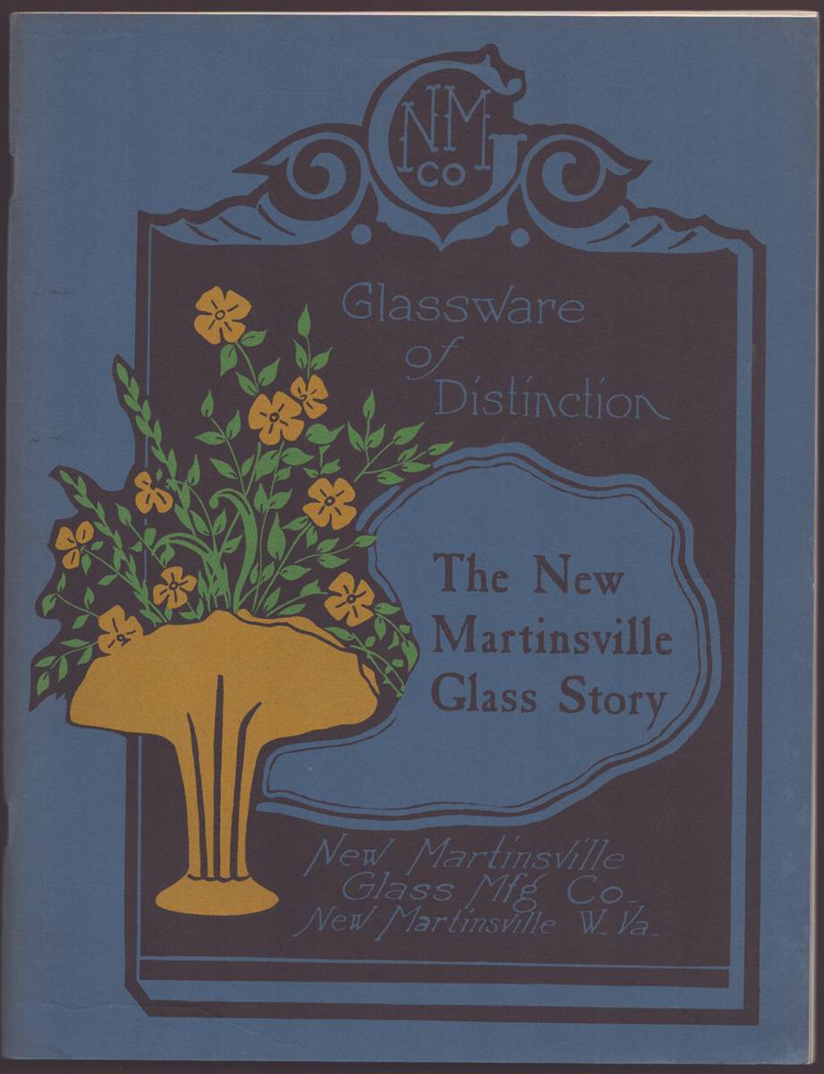 THE NEW MARTINSVILLE GLASS STORY (SIGNED)