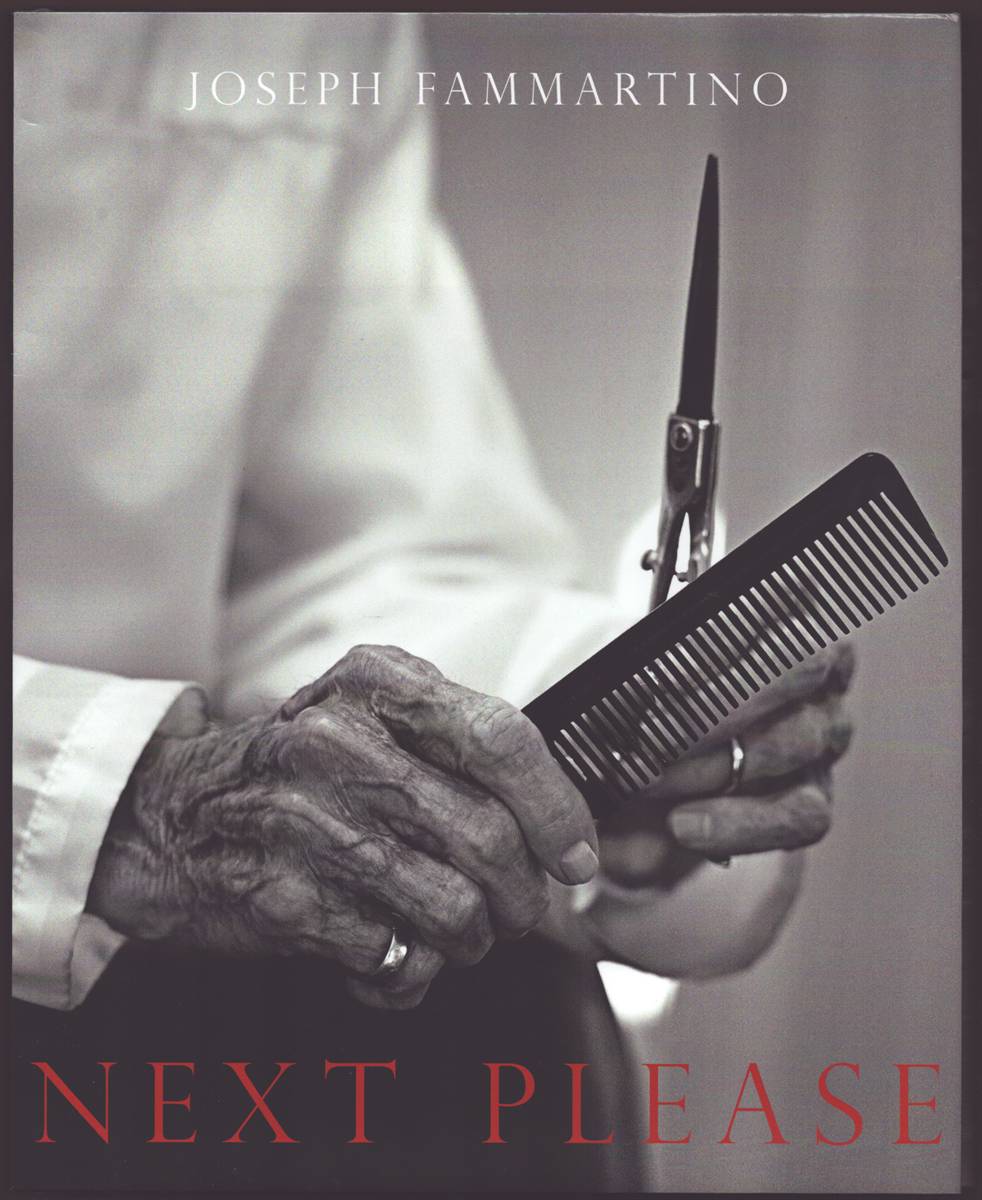 NEXT PLEASE (SIGNED) Black and White Photography Book, Classic American Barbershop Collection