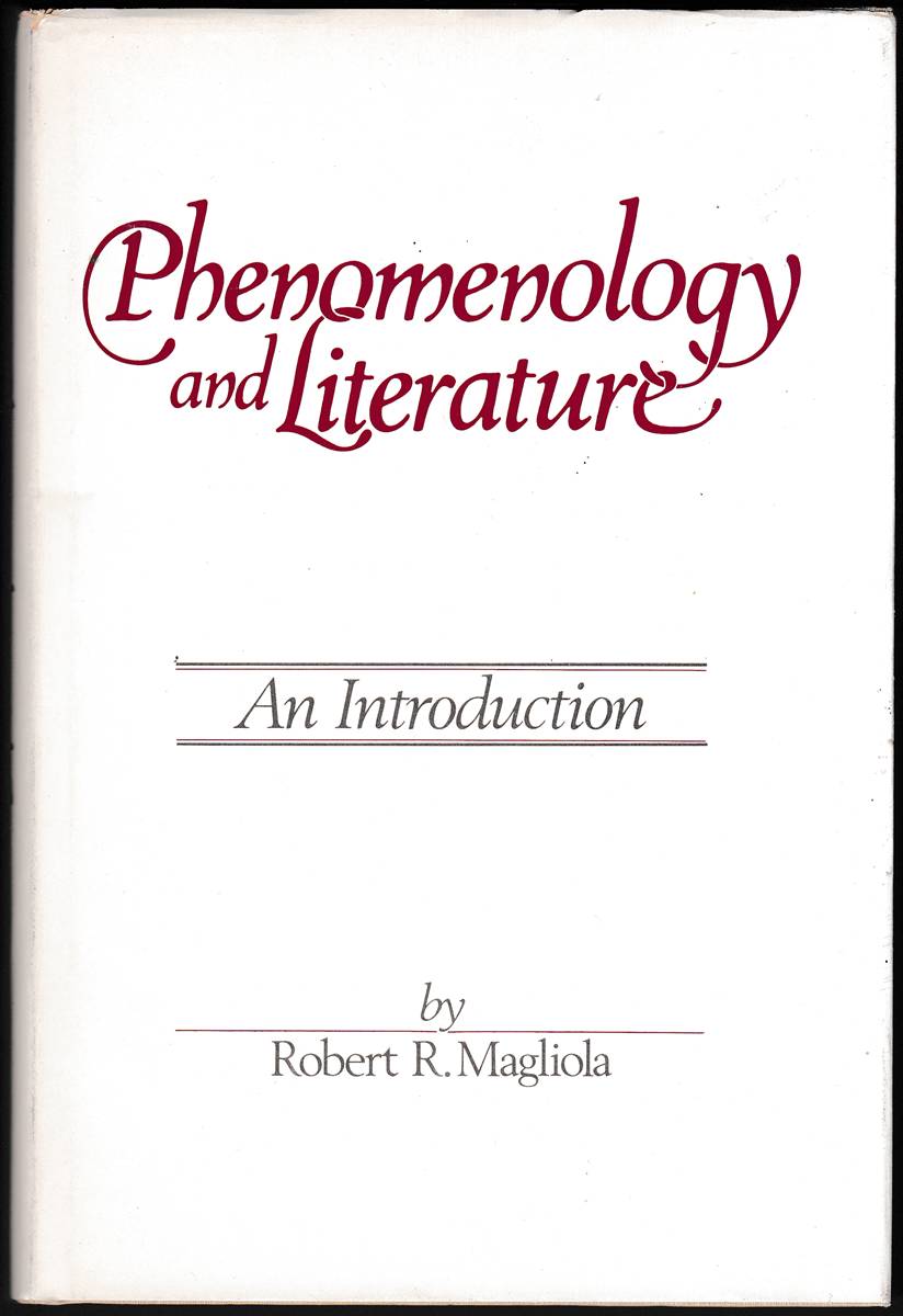 Image for PHENOMENOLOGY AND LITERATURE An Introduction PHENOMENOLOGY AND LITERATURE An Introduction