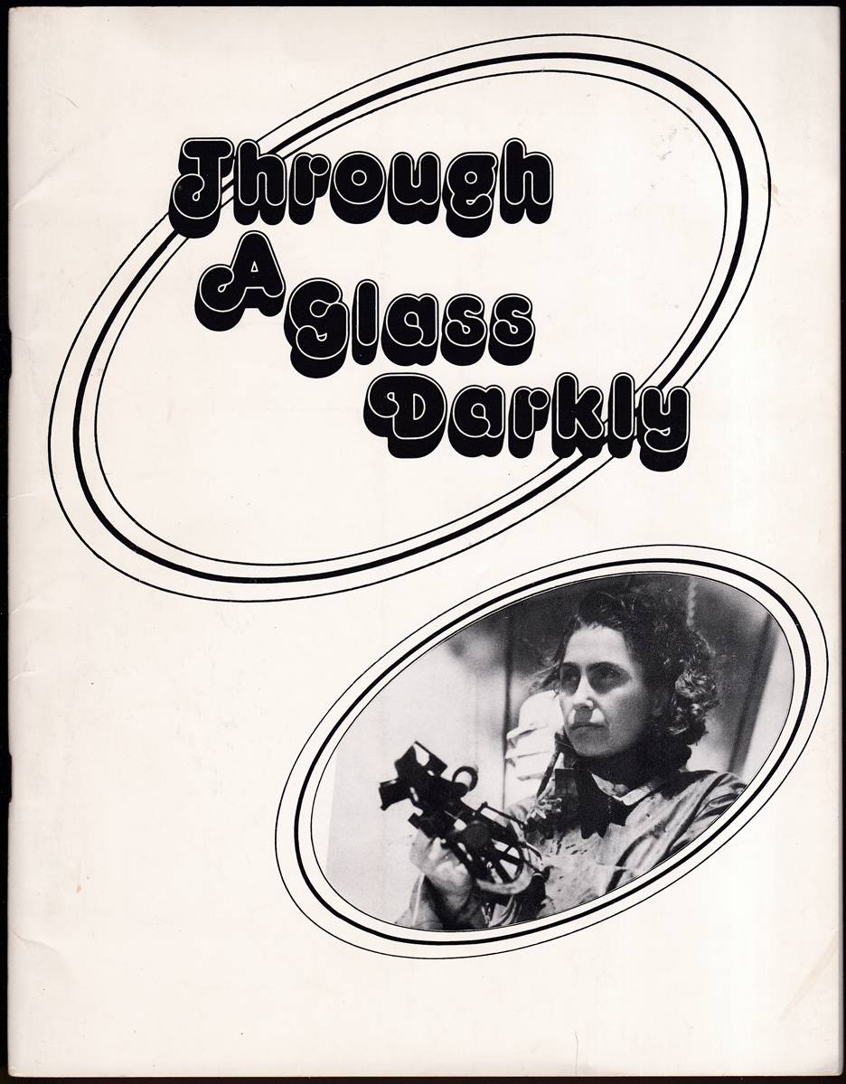 Image for THROUGH A GLASS DARKLY Part I - Religion: None (Signed) THROUGH A GLASS DARKLY Part I - Religion: None (Signed)