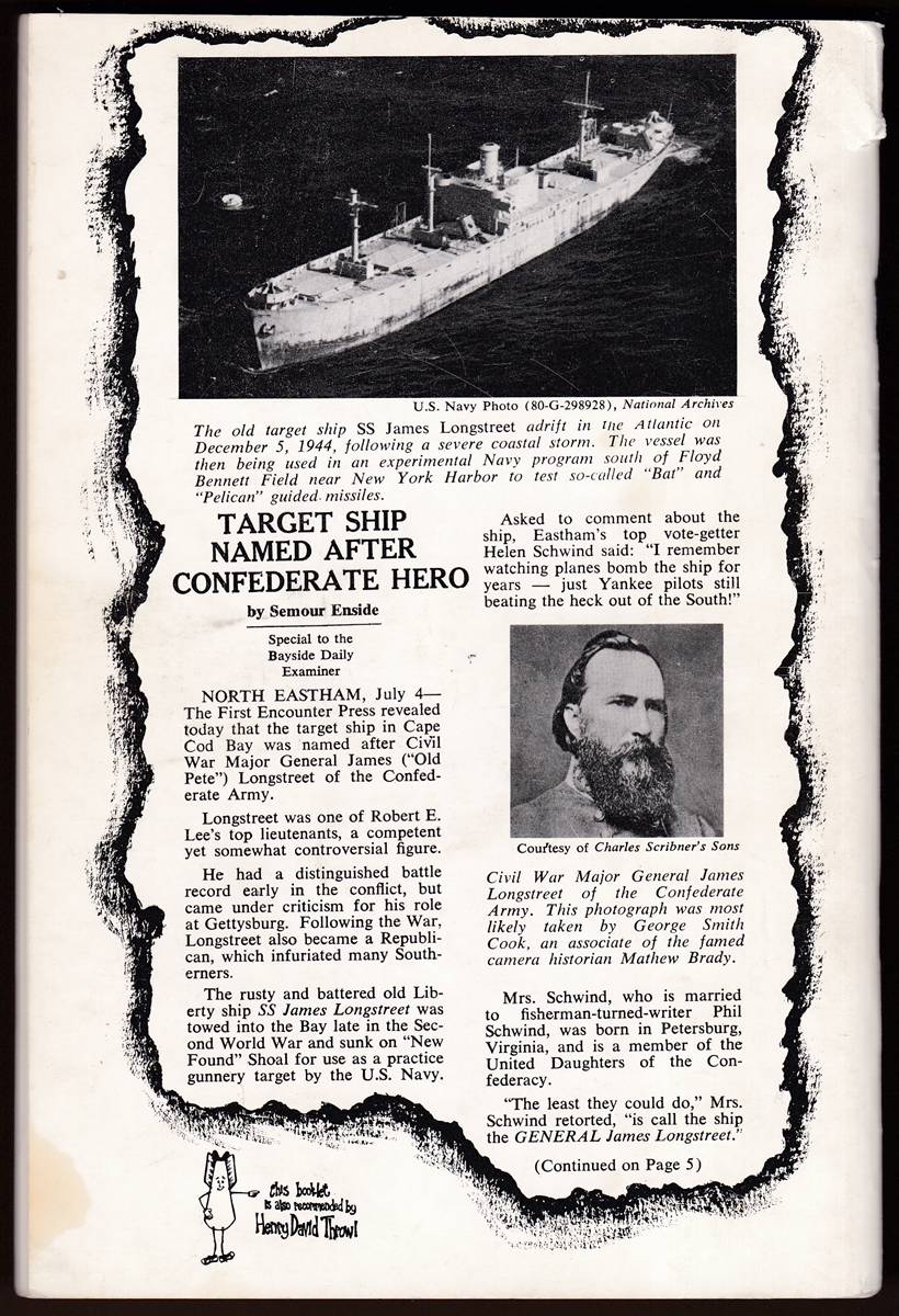 THE TARGET SHIP IN CAPE COD BAY (SIGNED)