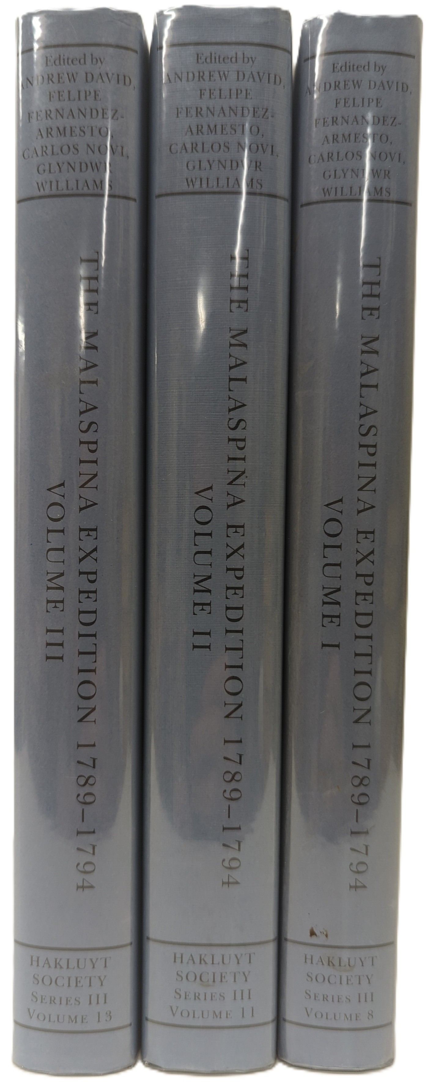 THE MALASPINA EXPEDITION 17891794 (3 VOLUME SET) Journal of the Voyage by Alejandro Malaspina. Volume 1, 2 & 3 : Cdiz to Panam