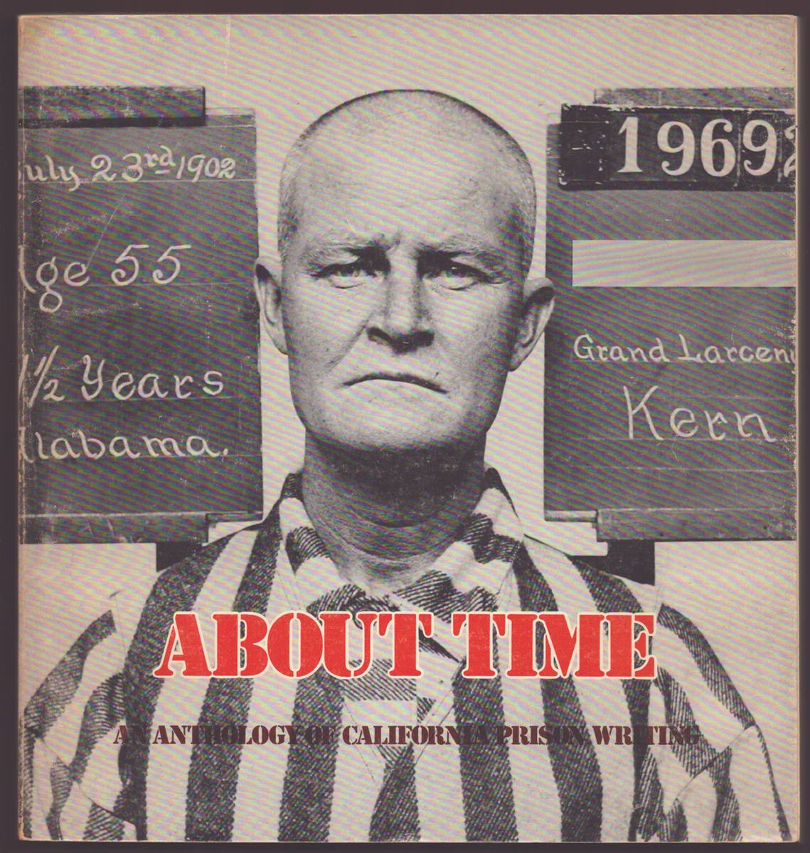 ABOUT TIME, AN ANTHOLOGY OF CALIFORNIA PRISON WRITING Afterword by David Meltzer and Victor Perera