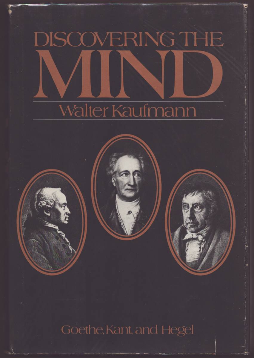 Image for DISCOVERING THE MIND Goethe, Kant, and Hegel DISCOVERING THE MIND Goethe, Kant, and Hegel