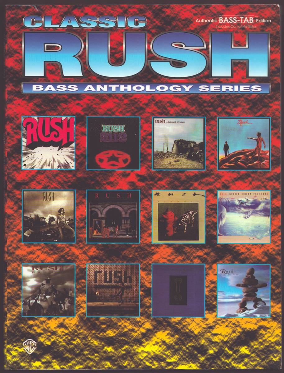 Image for RUSH BASS ANTHOLOGY Authentic Bass-Tab Edition RUSH BASS ANTHOLOGY Authentic Bass-Tab Edition