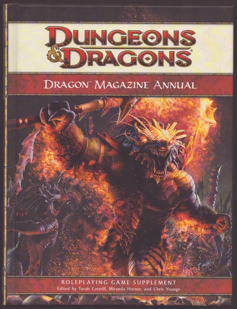 DUNGEONS & DRAGONS DRAGON MAGAZINE ANNUAL The Best of D & D Insider