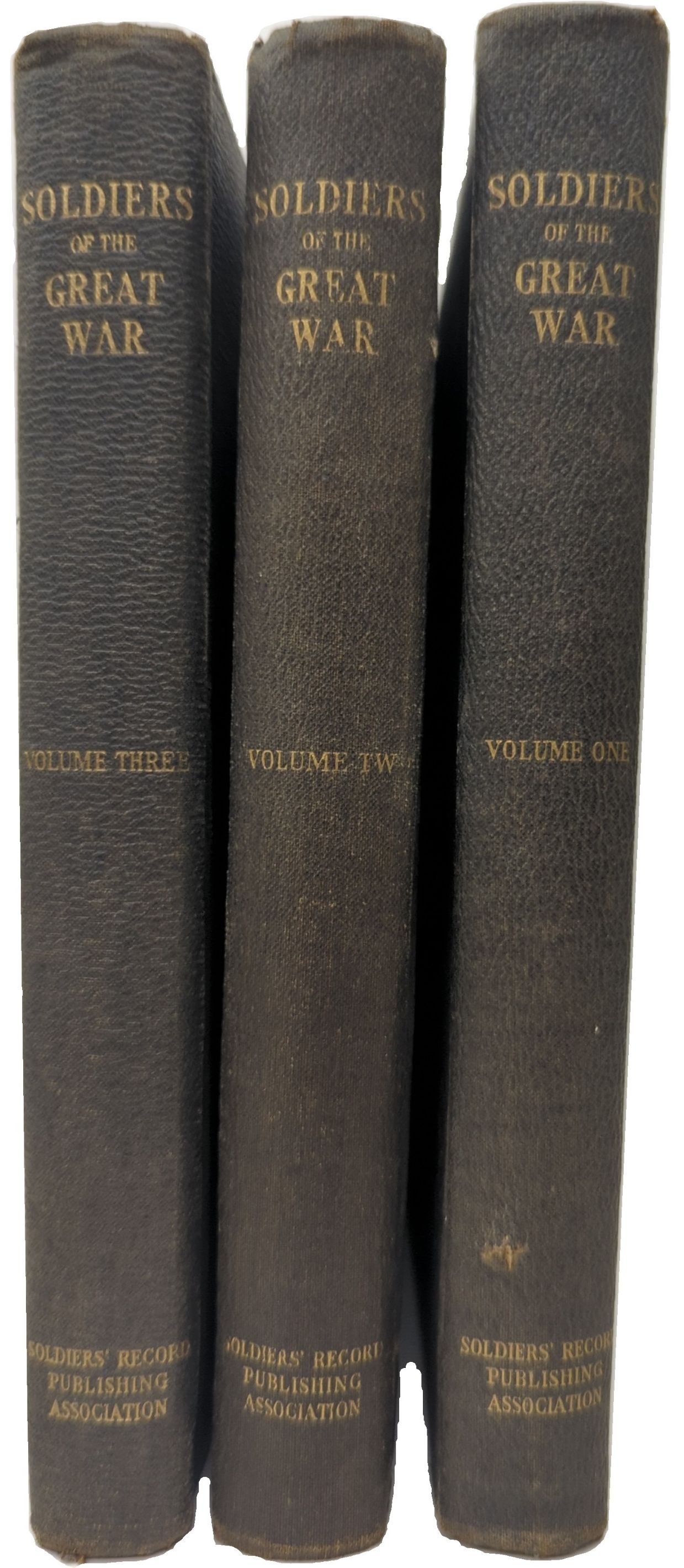 SOLDIERS OF THE GREAT WAR (3 VOLUME SET, MEMORIAL EDITION)