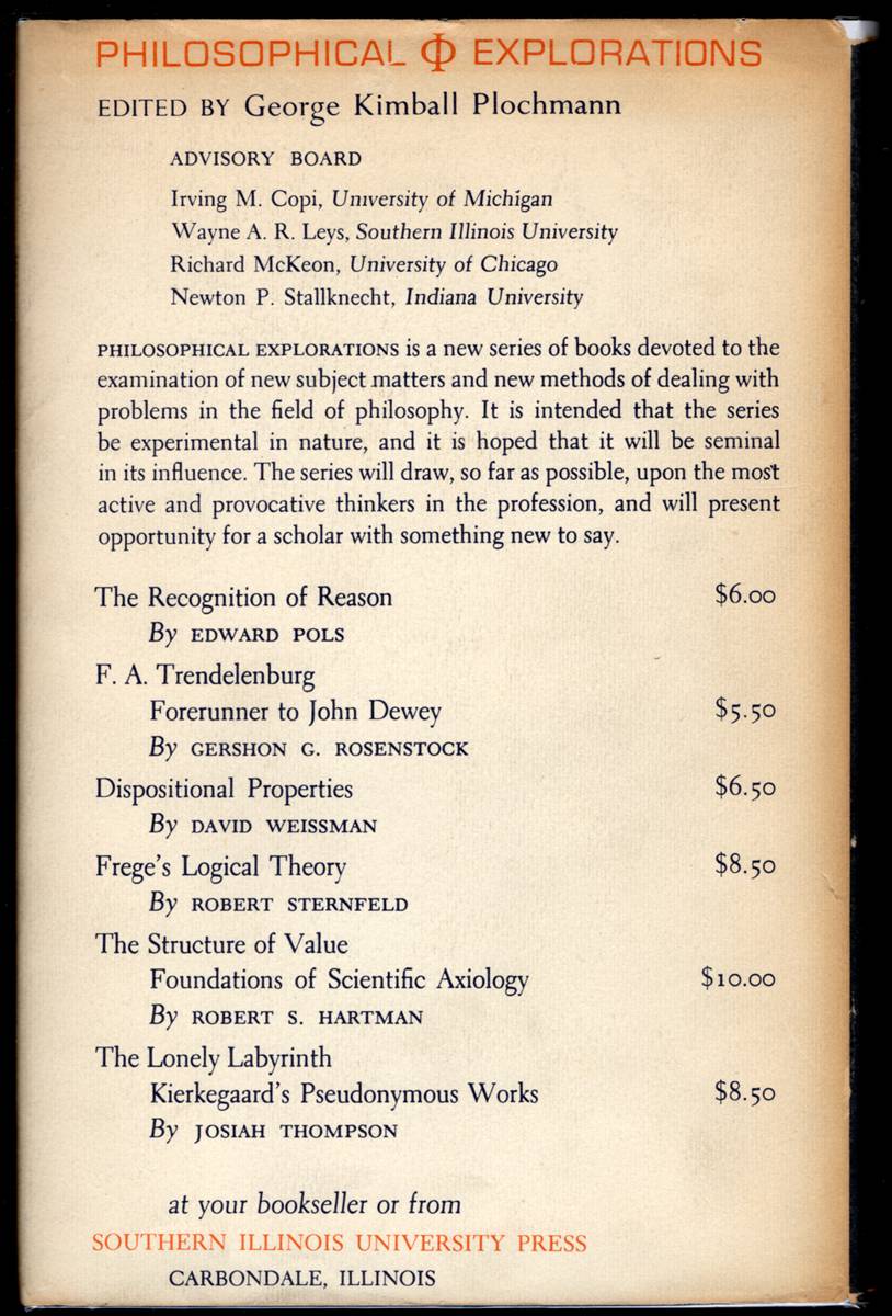 Image for THE LONELY LABYRINTH Kierkegaard's Pseudonymous Works THE LONELY LABYRINTH Kierkegaard's Pseudonymous Works