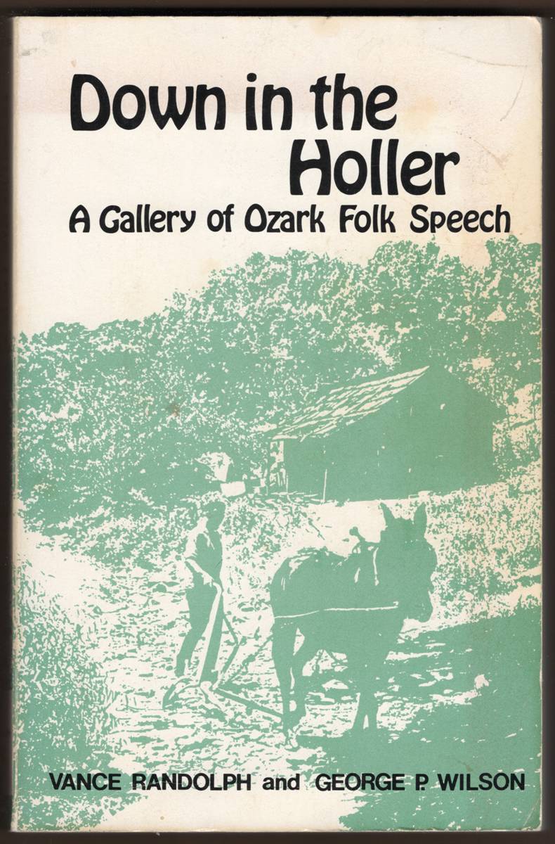 Image for DOWN IN THE HOLLER A Gallery of Ozark Folk Speech DOWN IN THE HOLLER A Gallery of Ozark Folk Speech