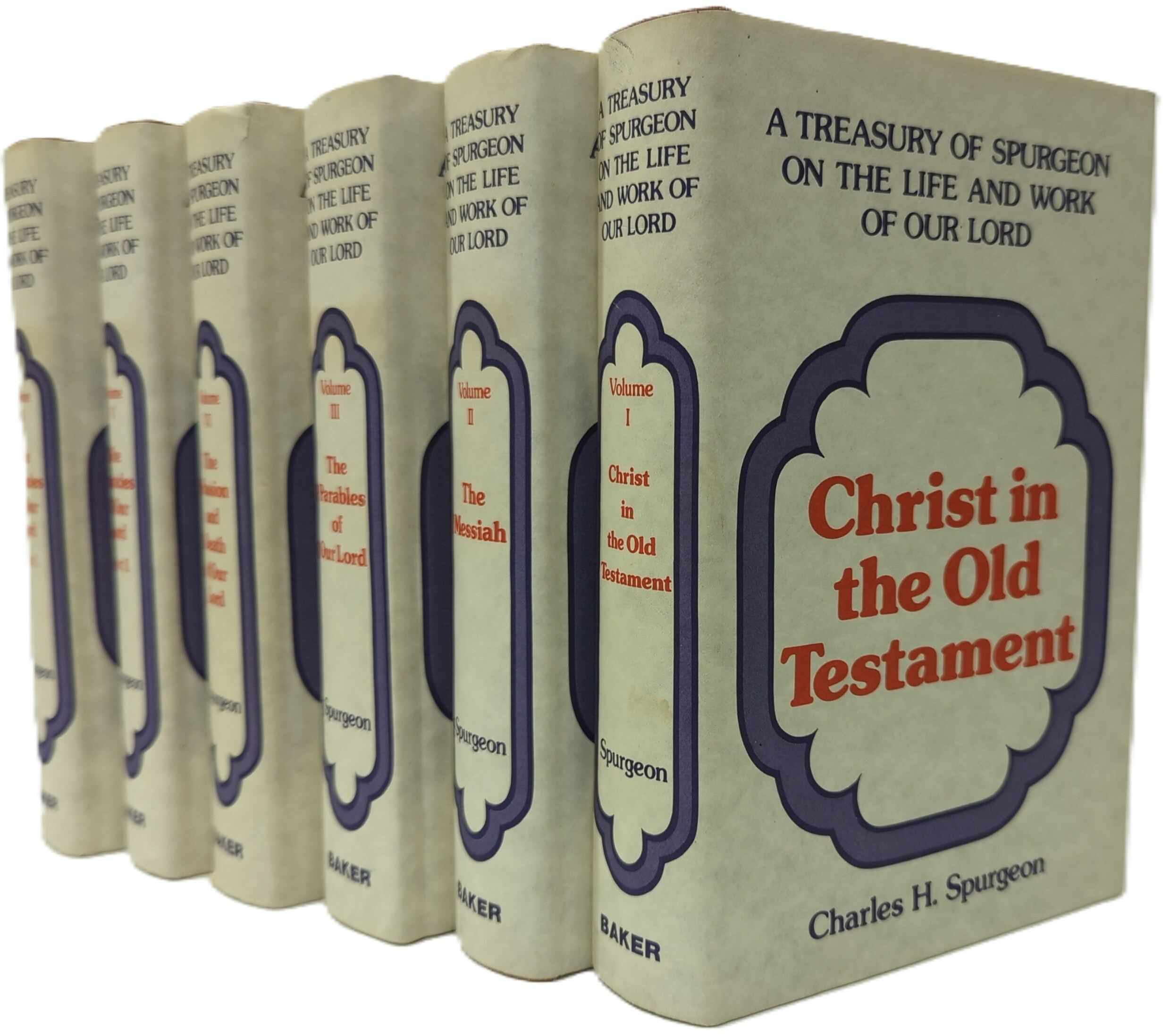 Image for A TREASURY OF SPURGEON ON THE LIFE AND WORK OF OUR LORD (6 VOLUME SET) A TREASURY OF SPURGEON ON THE LIFE AND WORK OF OUR LORD (6 VOLUME SET)