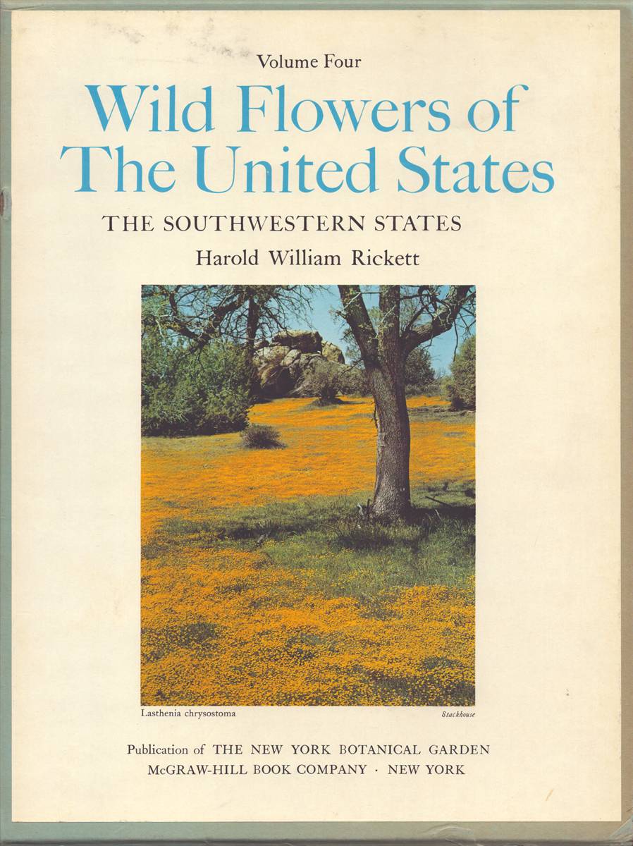 Image for WILD FLOWERS OF THE UNITED STATES. VOLUME 4 THE SOUTHWESTERN STATES (3 VOLUME SET WITH SLIPCASE) WILD FLOWERS OF THE UNITED STATES. VOLUME 4 THE SOUTHWESTERN STATES (3 VOLUME SET WITH SLIPCASE)