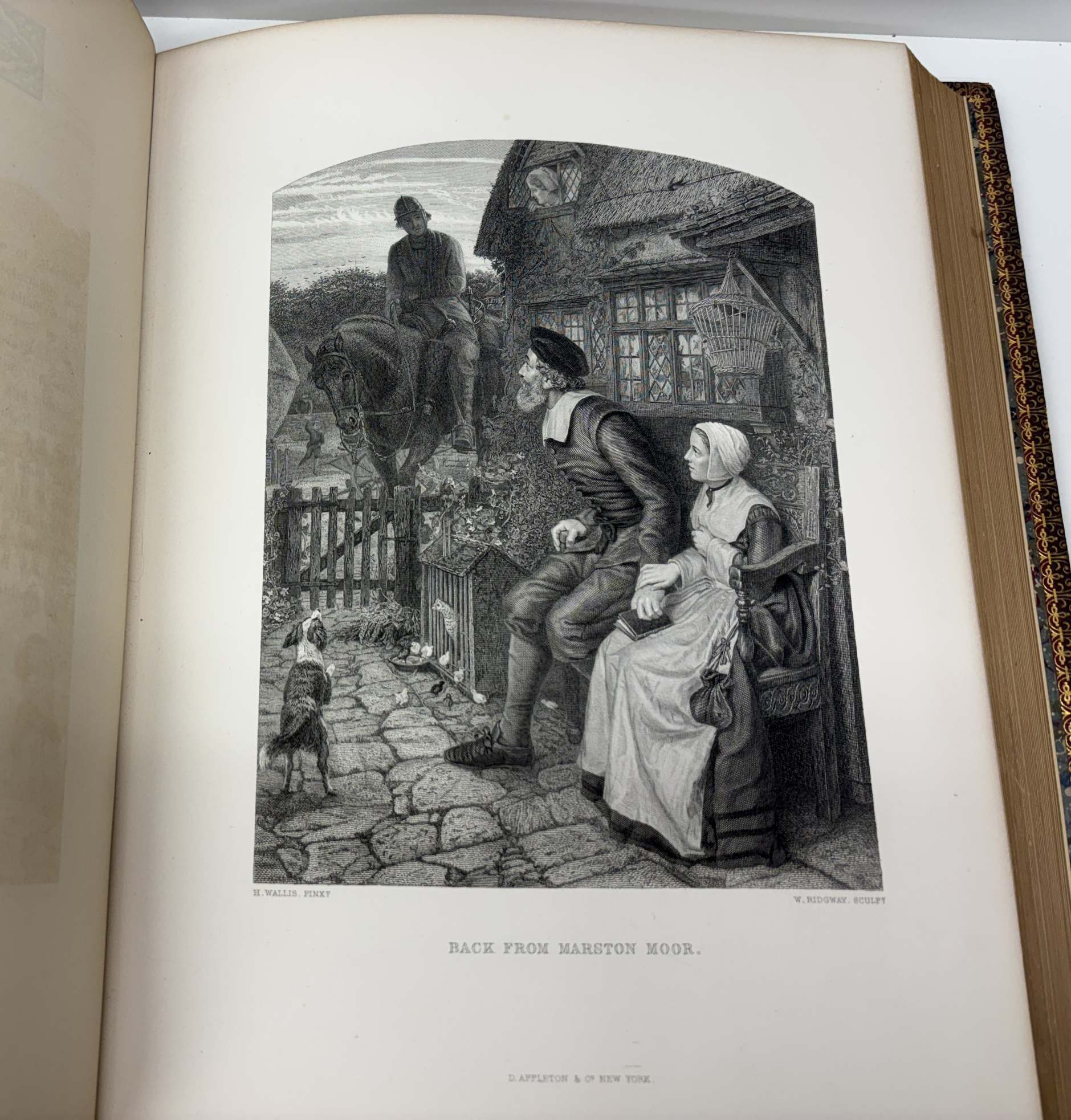 SELECTIONS IN MODERN ART CONSISTING OF ONE HUNDRED AND TWENTY-FIVE STEEL ENGRAVINGS AND ETCHINGS AFTER THE WORKS OF RECENT AND CONTEMPORANEIOUS ARTISTS (2 VOLUME SET)