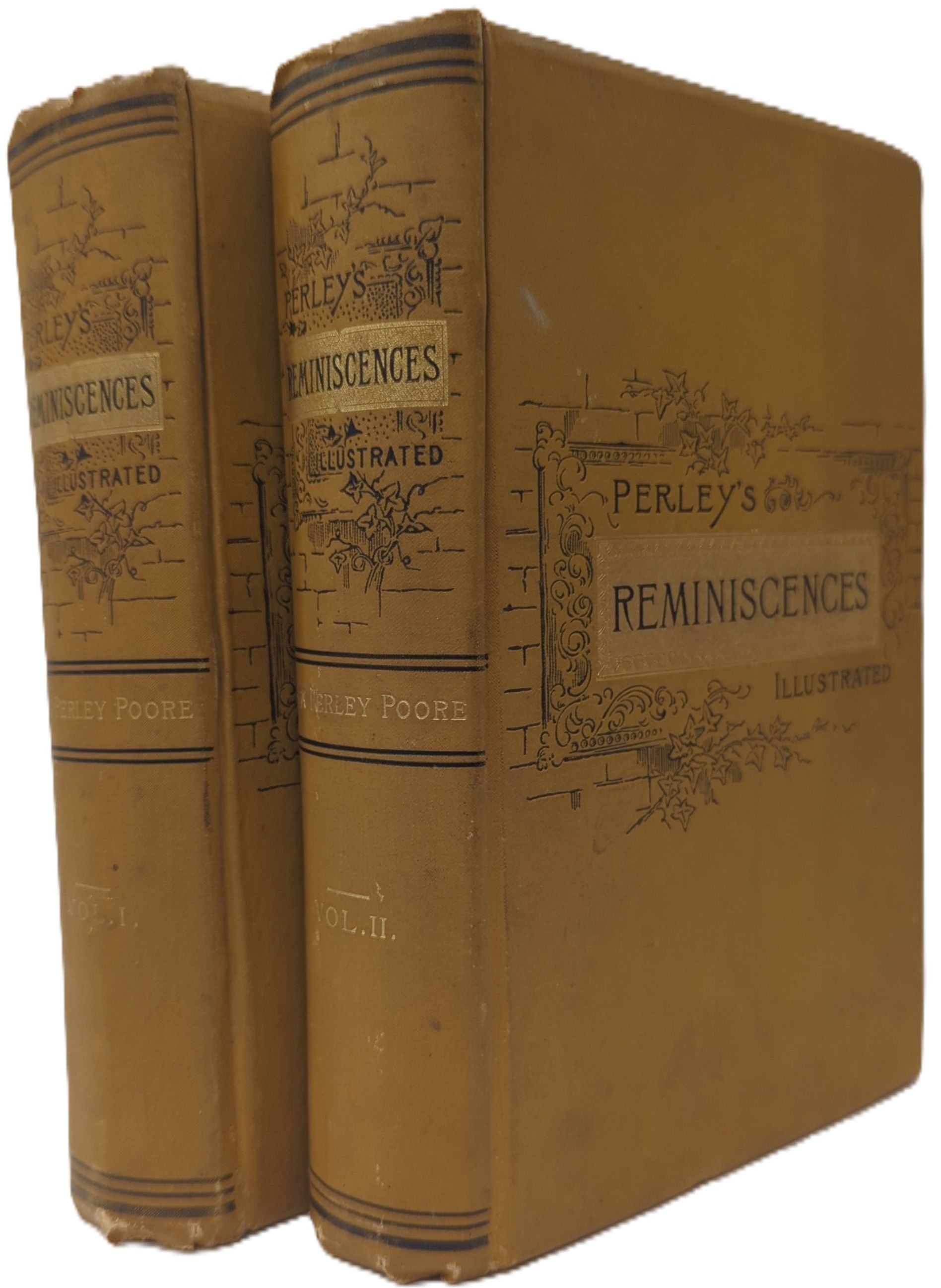 Image for PERLEY'S REMINISCENCES OF SIXTY YEARS IN THE NATIONAL METROPOLIS (2 VOLUME SET) PERLEY'S REMINISCENCES OF SIXTY YEARS IN THE NATIONAL METROPOLIS (2 VOLUME SET)