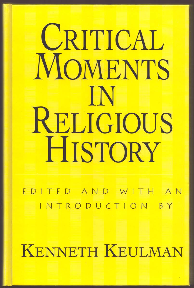 Image for CRITICAL MOMENTS IN RELIGIOUS HISTORY CRITICAL MOMENTS IN RELIGIOUS HISTORY
