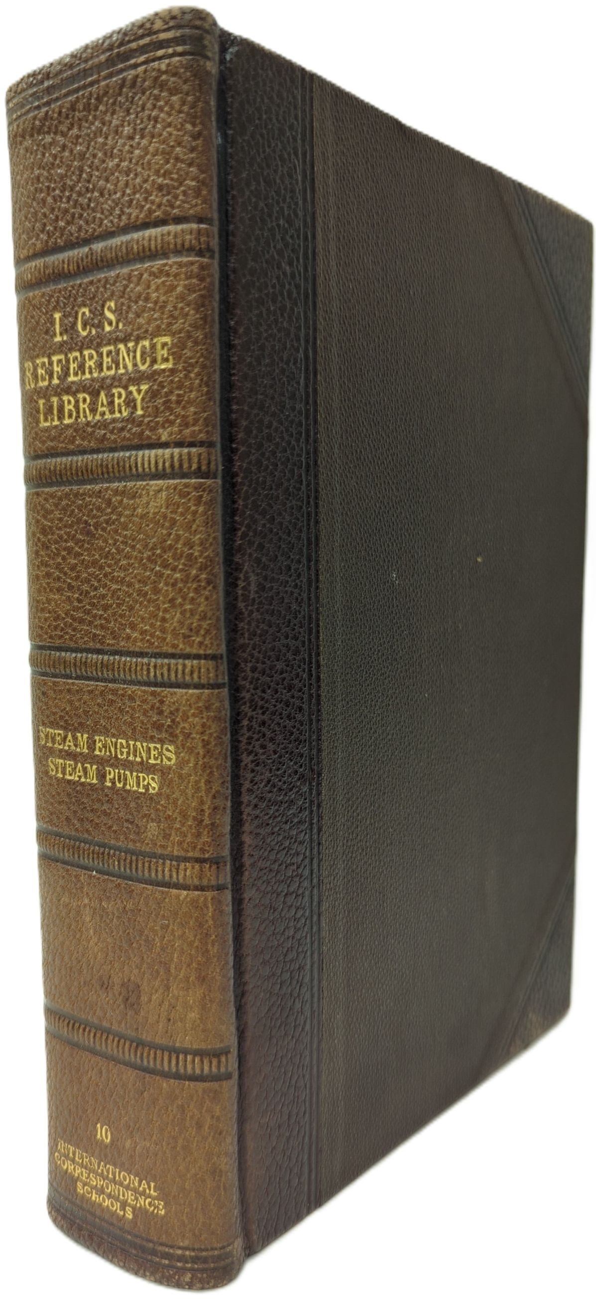 I. C. S. REFERENCE LIBRARY: THE STEAM ENGINE, THE INDICATOR, ENGINE TESTING, GOVERNORS, VALVE GEARS, CONDENSERS, COMPOUND ENGINES, ENGINE MANAGEMENT, ENGINE INSTALLATION, PUMPS