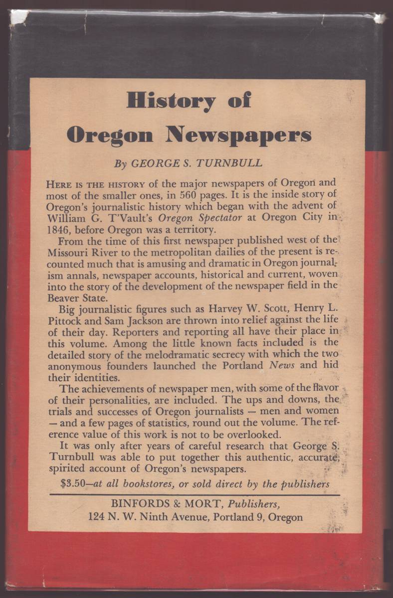 NEWSPAPER STORY Fifty Years of the Oregon Journal 1902 - 1952