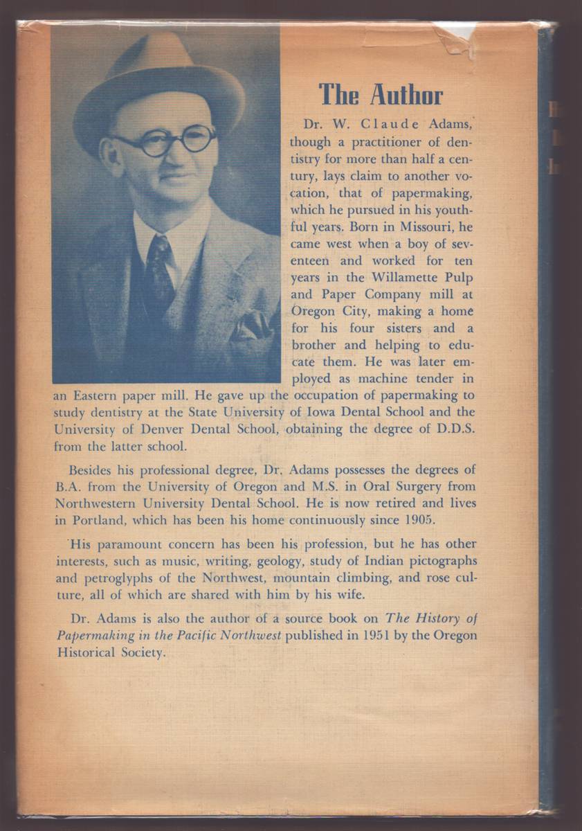HISTORY OF DENTISTRY IN OREGON (SIGNED)