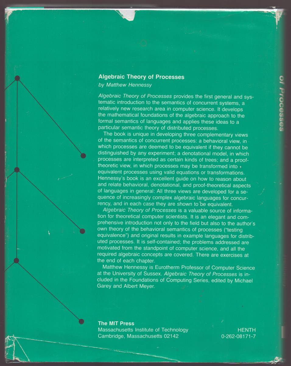 ALGEBRAIC THEORY OF PROCESSES