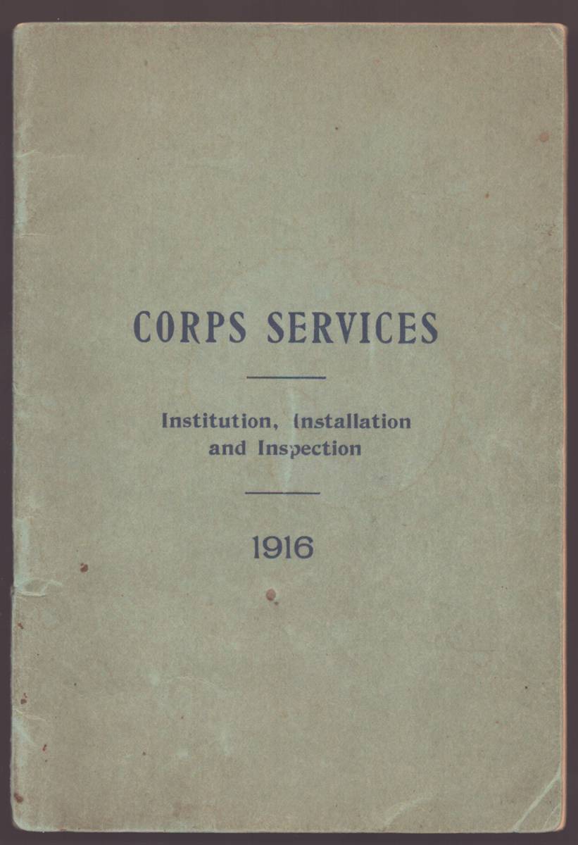 SERVICES OF THE WOMEN'S RELIEF CORPS, AUXILIARY TO THE GRAND ARMY OF THE REPUBLIC Institution, Installation and Inspection