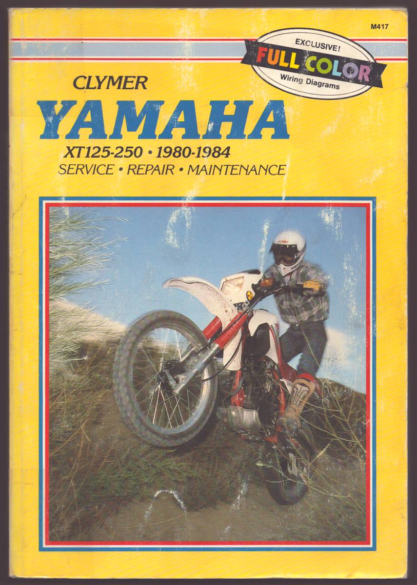 Image for YAMAHA XT125-250 1980-1984 Service, Repair, Maintenance YAMAHA XT125-250 1980-1984 Service, Repair, Maintenance