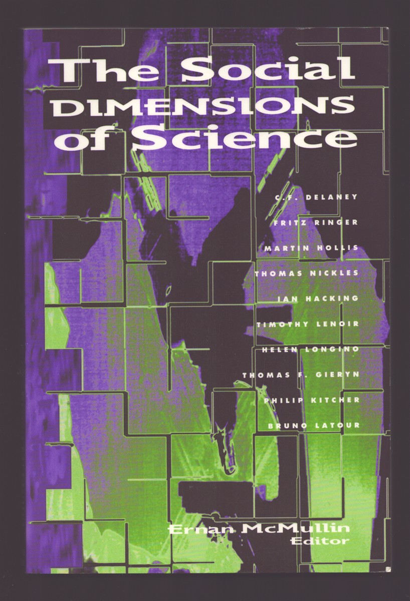 Image for THE SOCIAL DIMENSIONS OF SCIENCE THE SOCIAL DIMENSIONS OF SCIENCE