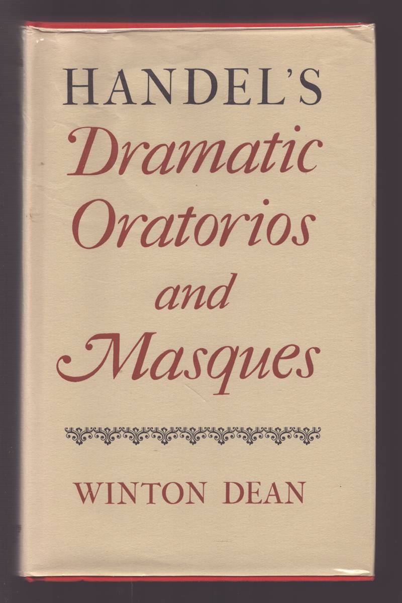 Image for HANDEL'S DRAMATIC ORATORIOS AND MASQUES HANDEL'S DRAMATIC ORATORIOS AND MASQUES