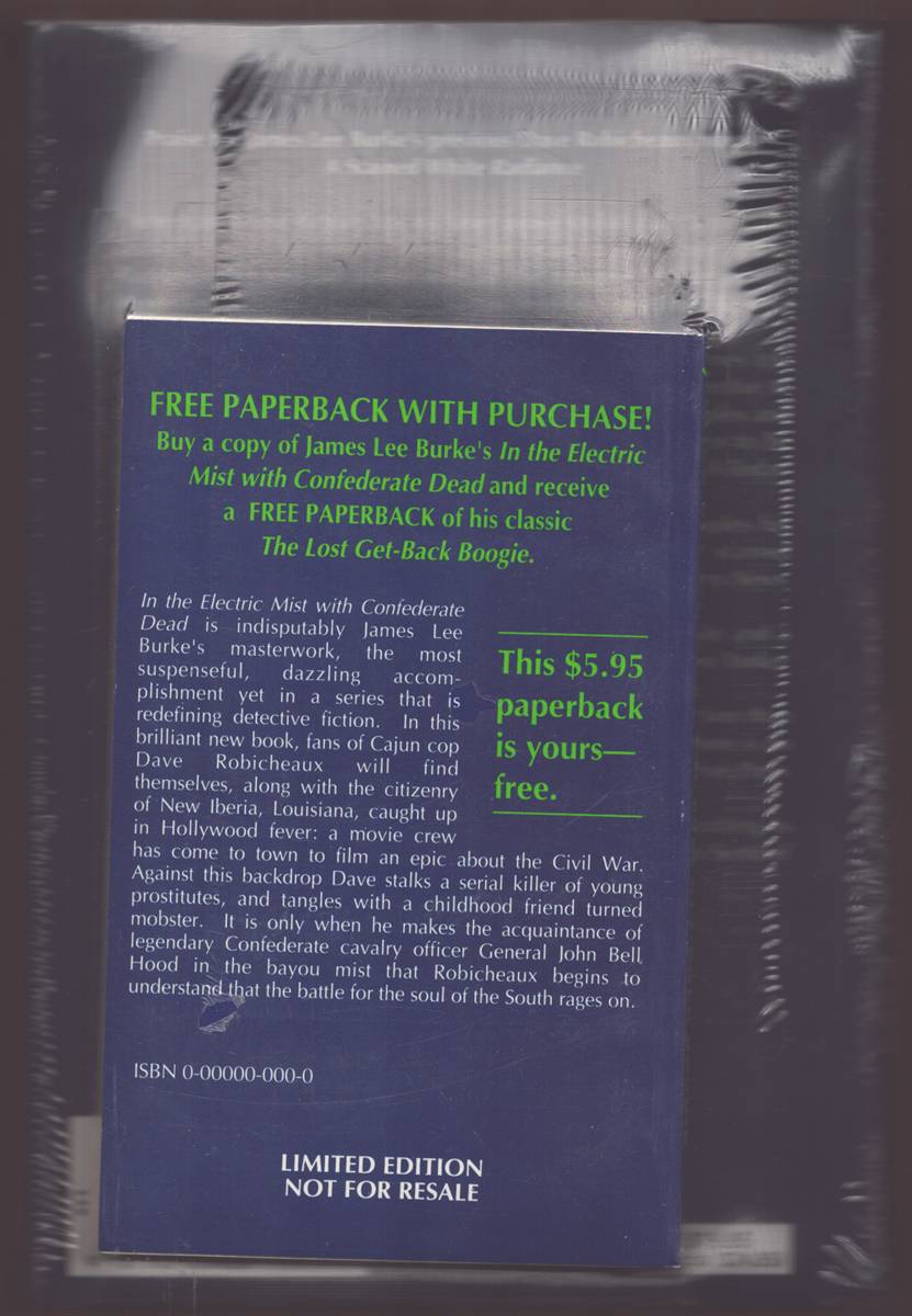 IN THE ELECTRIC MIST WITH CONFEDERATE DEAD (The Lost Get-Back Boogie Paperback Included)