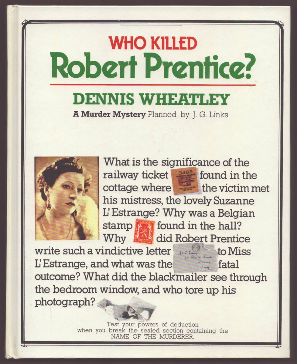 Image for WHO KILLED ROBERT PRENTICE WHO KILLED ROBERT PRENTICE