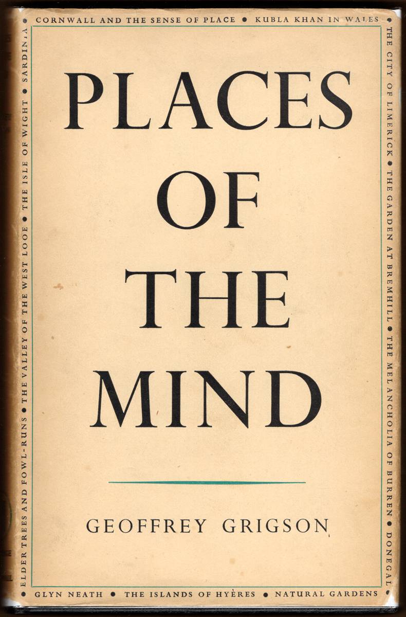 Image for PLACES OF THE MIND PLACES OF THE MIND