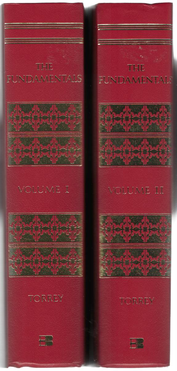 Image for THE FUNDAMENTALS. A Testimony to the Truth (Two Volume Set) THE FUNDAMENTALS. A Testimony to the Truth (Two Volume Set)