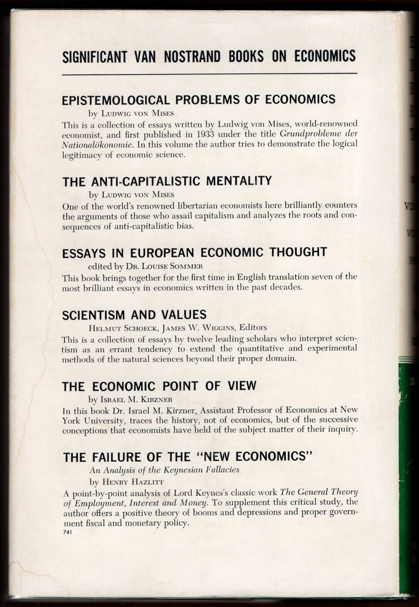 ESSAYS IN EUROPEAN ECONOMIC THOUGHT