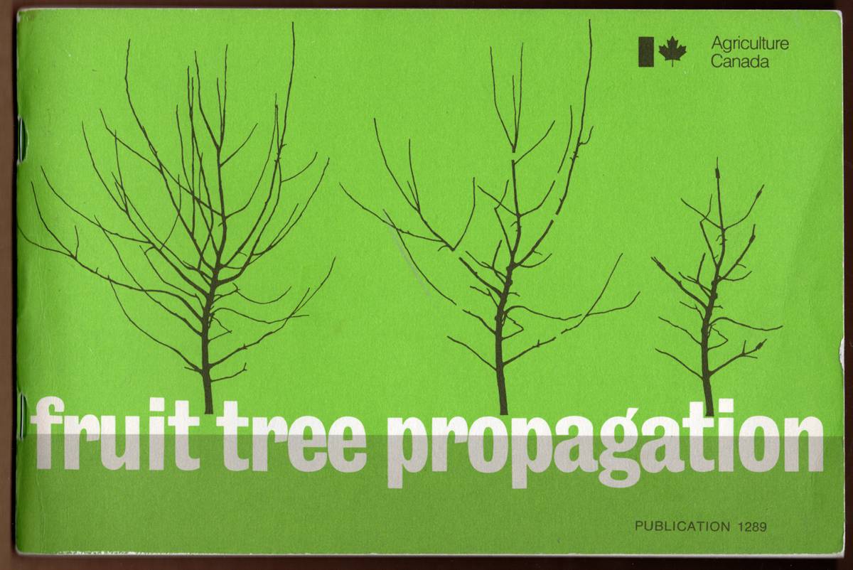 FRUIT TREE PROPAGATION. Publication 1289/E