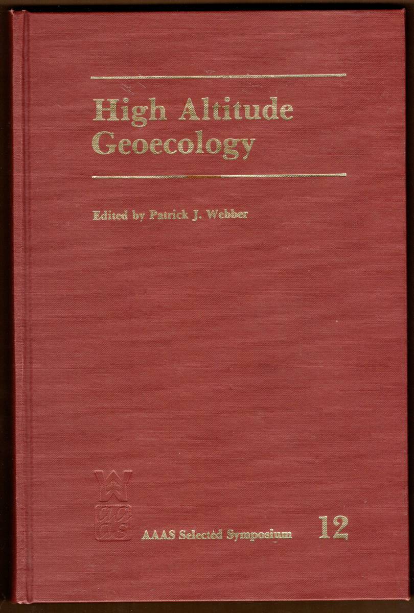 Image for HIGH ALTITUDE GEOECOLOGY HIGH ALTITUDE GEOECOLOGY